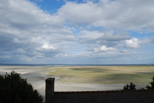 View from the Abbey of Mont Saint-Michel