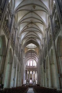 Interior of Coutances Cathedral