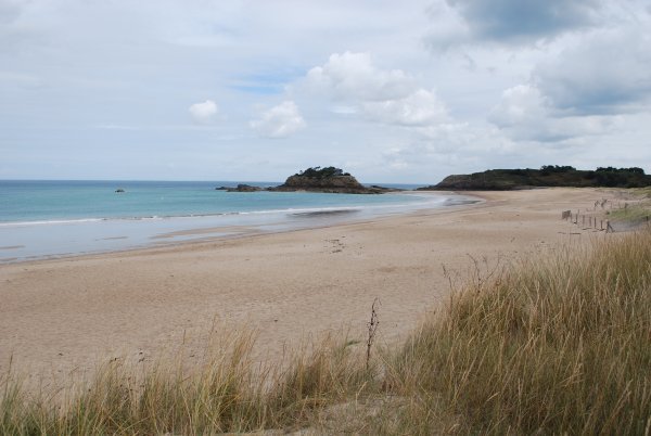 Beach along the Brittany Coast
