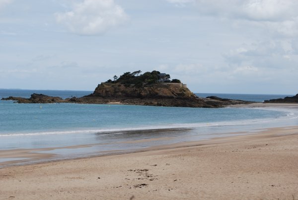 Beach along the Brittany Coast