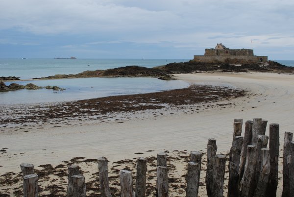 View from the walls of St. Malo
