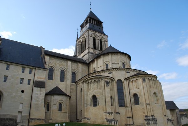 Exterior of Abbaye de Fontevraud