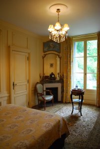 Our room at Chateau des Ormeaux