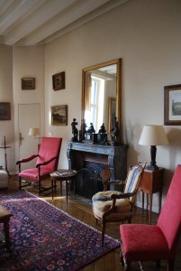 Public room at Chateau des Ormeaux