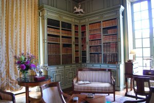 Interior of Chateau de Cheverny