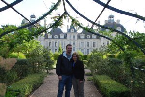Us at Chateau de Cheverny
