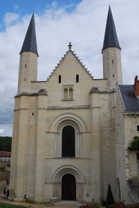 Entrance to Abbaye de Fontevraud