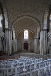 Interior of Abbaye de Fontevraud