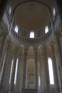 Interior of Abbaye de Fontevraud