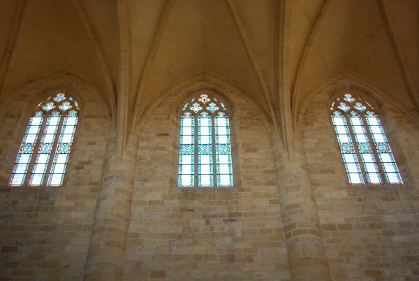 Interior of Cathedral of St. Sacerdos in Sarlat