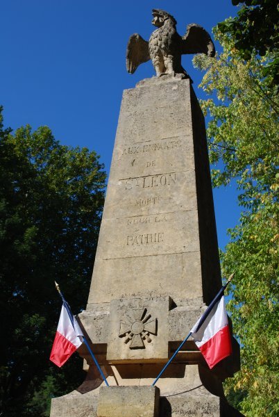 Monument in Saint Leon