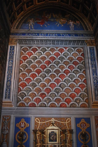 Interior of Sainte-Cecile Cathedral in Albi