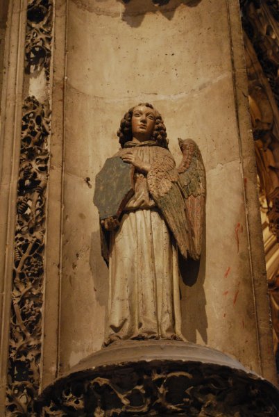 Interior of Sainte-Cecile Cathedral in Albi