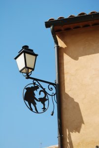 Lightpost in Roussillon