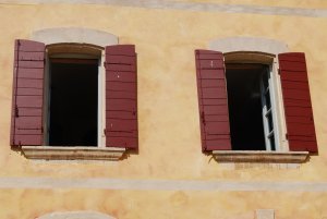 Windows in Roussillon