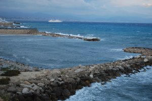 View from Antibes