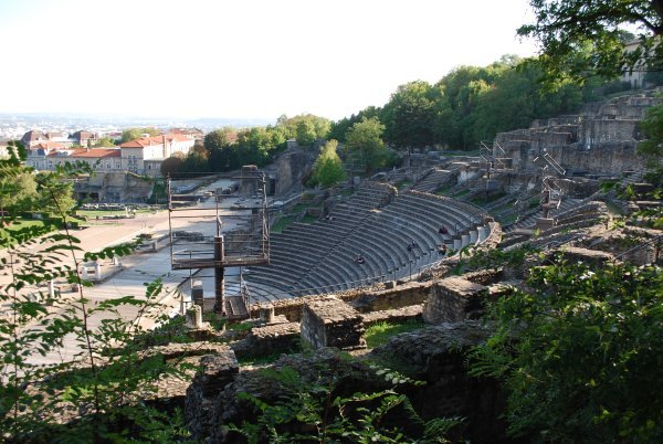 The Roman-era Theatre on the Fourviere hill