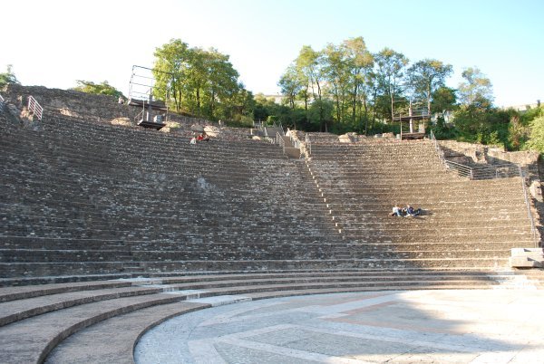 The Roman-era Theatre on the Fourviere hill
