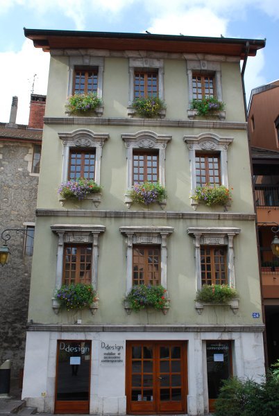 Cute building in Annecy