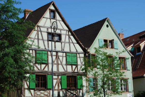 Green buildings in Colmar