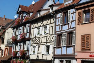 Colorful buildings in Colmar