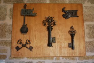 Keys at the Unterlinden Museum