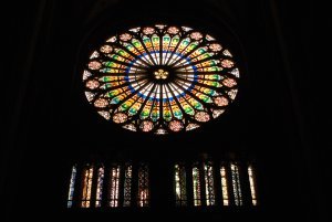 Stained glass of Strasbourg Cathedral