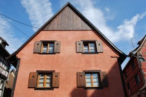 Cute building in Eguisheim