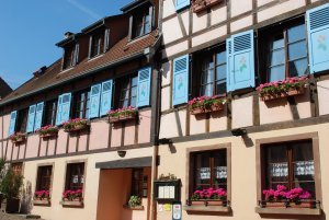 Buildings in Eguisheim