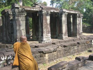 Monk at Angkor