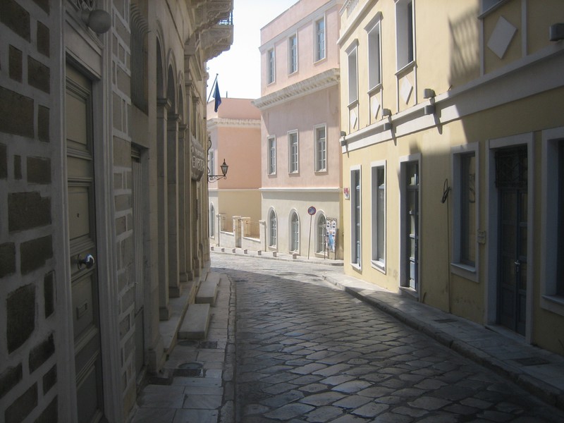 Typical Ermoupolis Street