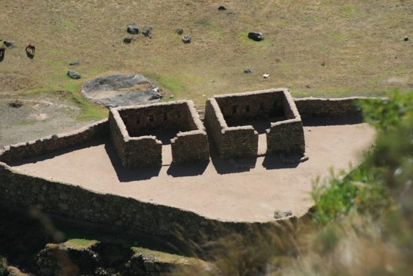 Inca Ruins Along the Trail