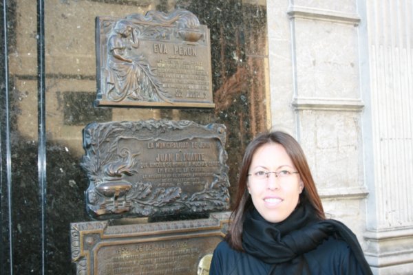 Eva Perone's Grave