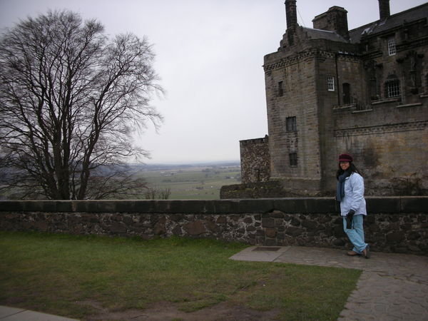 Alisha at Stirling Castle