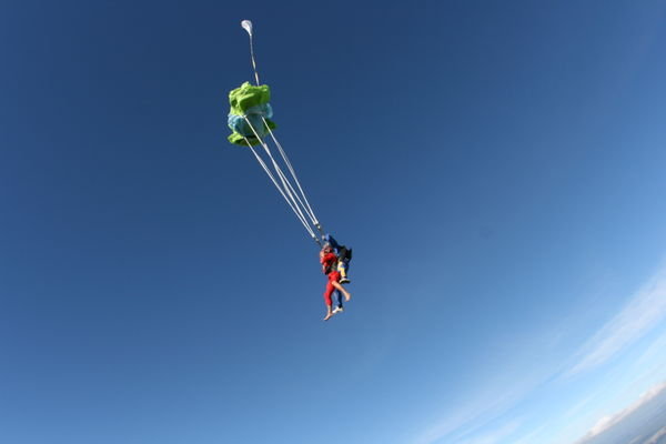 6. Sky diving