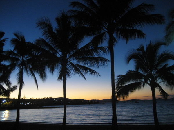 Sunset in Airlie Beach