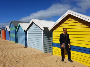 Beach huts at Brighton Beach, Melbourne