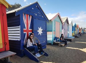 Beach huts at Brighton Beach cost about AUS$300,000. They don't have electricity or running water. You can't sleep in them. But you get a tourist sitting on your doorstep thrown in for free