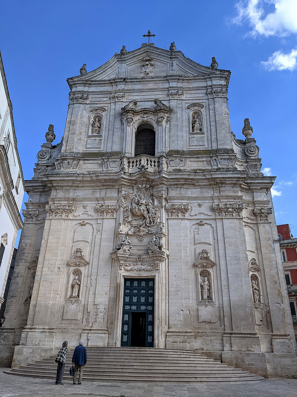 Very ornate church in Martina Franca