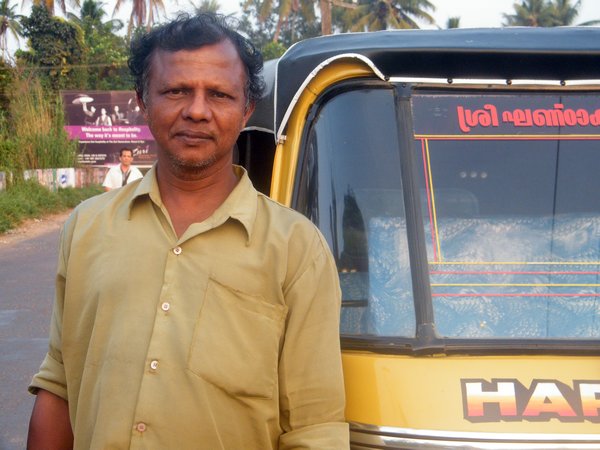 our rickshaw driver