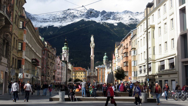 Innsbruck walking street