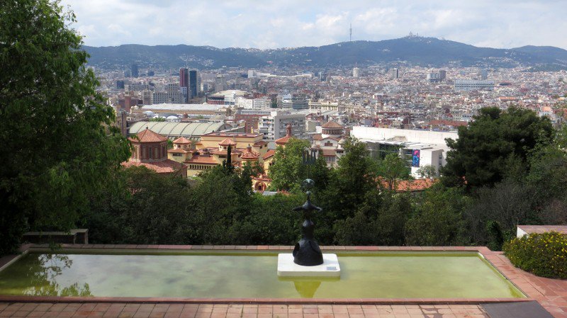 View of Barcelona from Joan Miro Museum