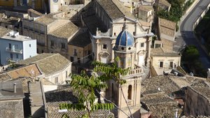 Santa Maria dell'Itria's blue dome, Ragusa Ibla