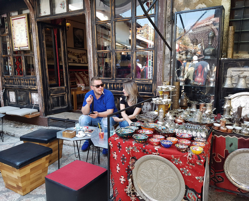 Coffee house in Sarajevo