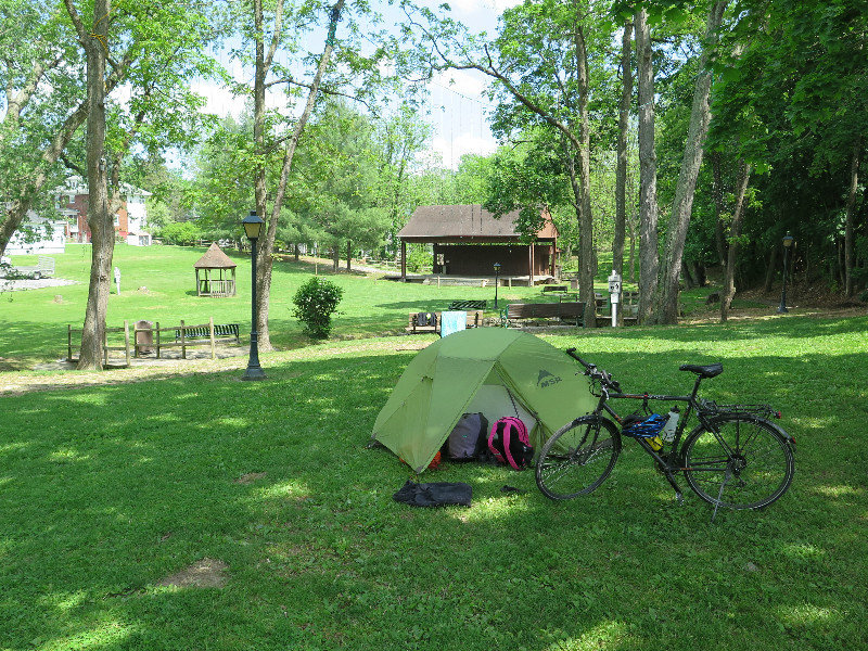 Camping im Elizabeth Memorial Park - ist gratis