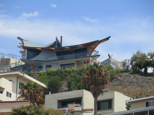 Eines der vielen Häuschen in Malibu