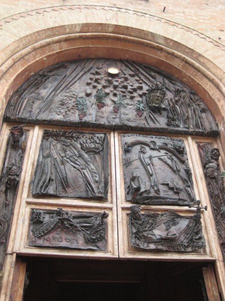 The doors to San Domenico