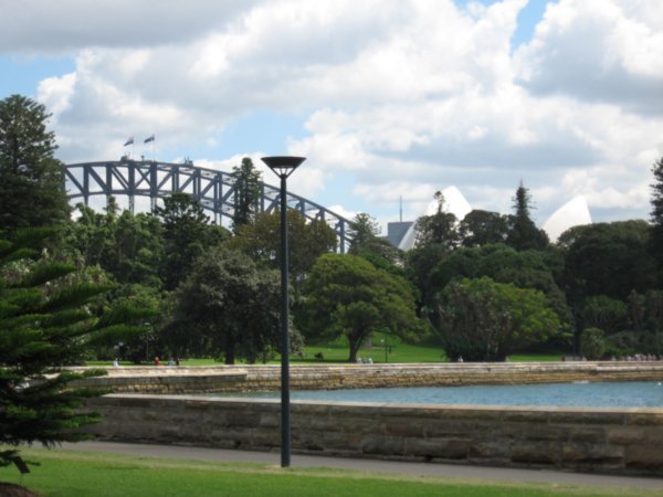 First Sighting of Harbour Bridge and Opera House
