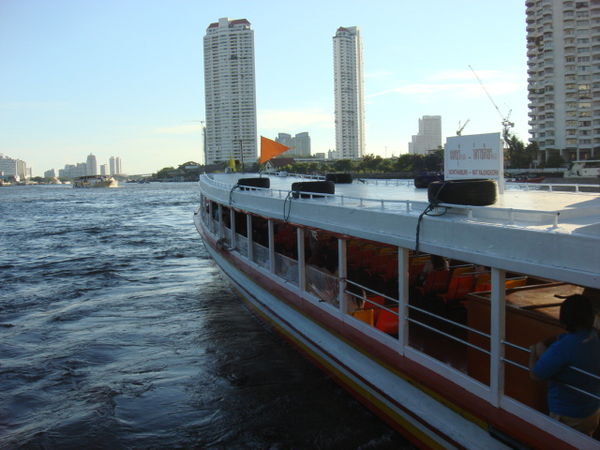 River Boat and Skyline
