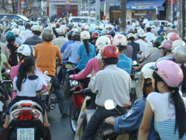 Rush Hour In Saigon